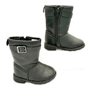Carter’s Toddler Girl Black Riding Boots size 4M